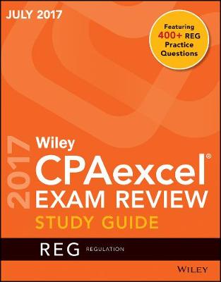 Cover of Wiley CPAexcel Exam Review July 2017 Study Guide