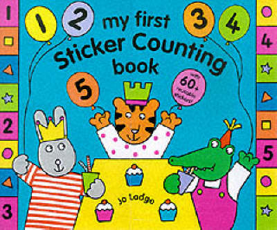 Book cover for My First Sticker Counting Book