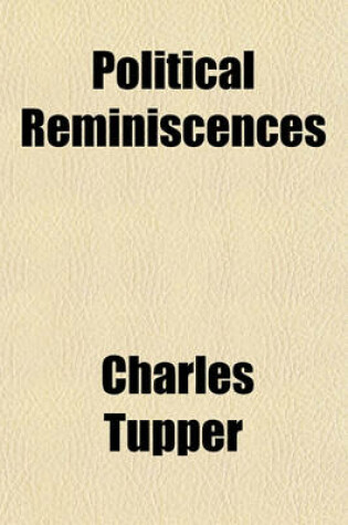 Cover of Political Reminiscences