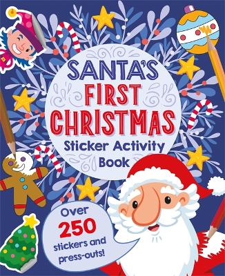 Book cover for Santa's First Christmas Sticker Activity Book