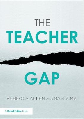 Book cover for The Teacher Gap