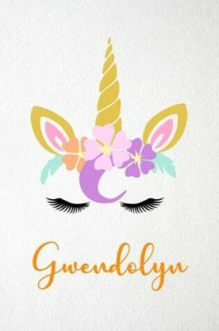 Cover of Gwendolyn A5 Lined Notebook 110 Pages