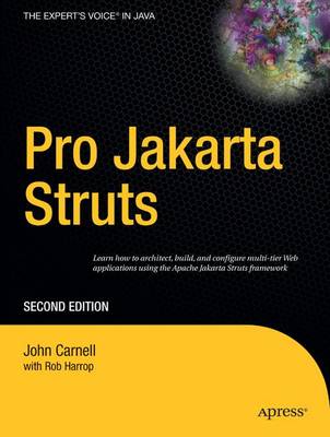 Book cover for Pro Jakarta Struts