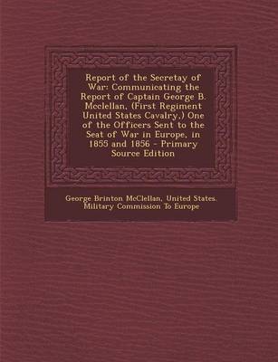 Book cover for Report of the Secretay of War