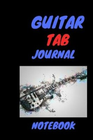 Cover of Guitar Tab Journal and notebook