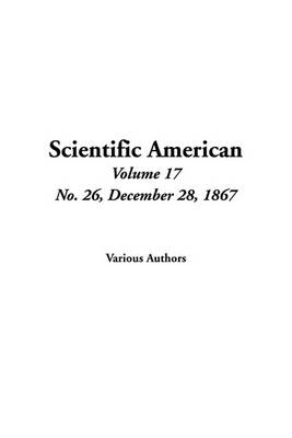 Cover of Scientific American, Vol. 17, No. 26, December 28, 1867