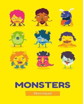 Book cover for Monsters Sketchpad