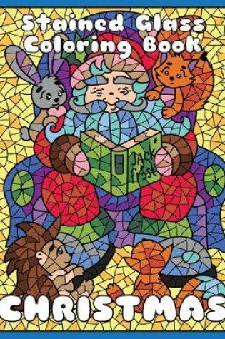 Cover of CHRISTMAS (Stained Glass Coloring Book)