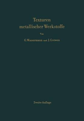 Book cover for Texturen metallischer Werkstoffe