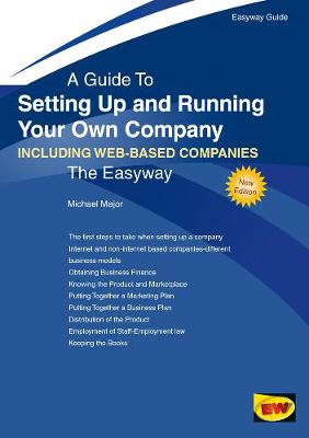 Book cover for Setting Up And Running Your Own Company - Including Web-based Companies