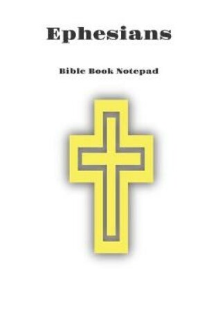 Cover of Bible Book Notepad Ephesians