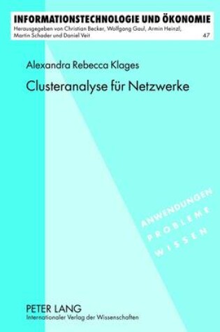 Cover of Clusteranalyse Fuer Netzwerke