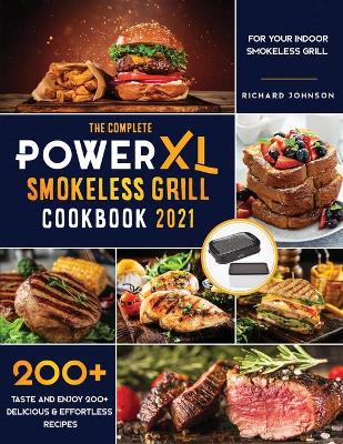 Book cover for The Complete Power XL Smokeless Grill Cookbook 2021