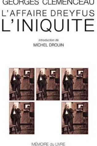 Cover of L'affaire Dreyfus l'iniquité