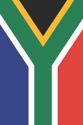 Book cover for South Africa Travel Journal - South Africa Flag Notebook - South African Flag Book