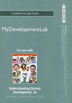 Book cover for NEW MyLab Human Development -- Standalone Access Card -- for Understanding Human Development