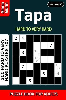 Cover of Tapa puzzle book for Adults