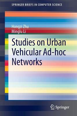 Book cover for Studies on Urban Vehicular Ad-hoc Networks