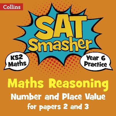 Book cover for Year 6 Maths Reasoning - Number and Place Value for papers 2 and 3