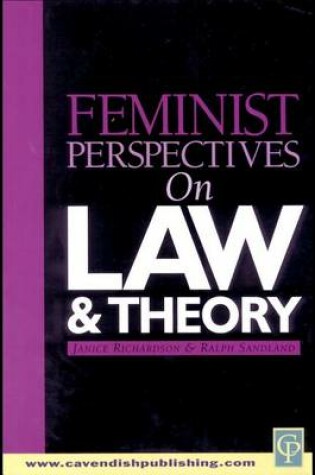 Cover of Feminist Perspectives on Law and Theory