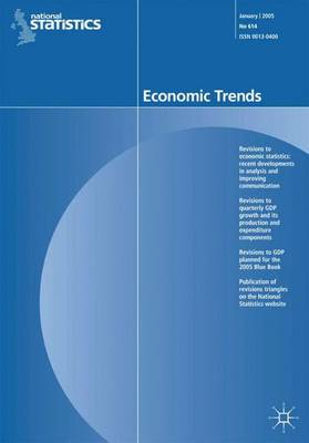 Book cover for Economic Trends Vol 625 December 2005