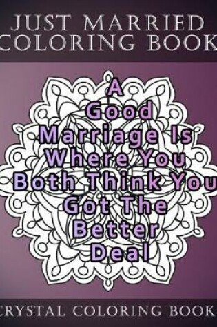 Cover of Just Married Mandala Coloring Book