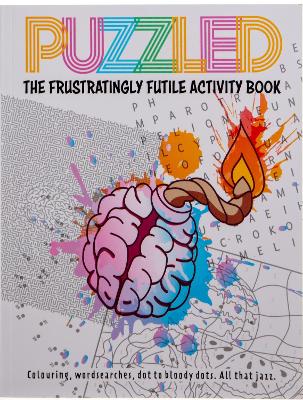 Book cover for Puzzled - The Frustratingly Futile Activity Book