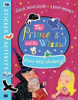 Book cover for The Princess and the Wizard Sticker Book
