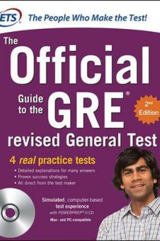 Cover of GRE The Official Guide to the Revised General Test with CD-ROM, Second Edition