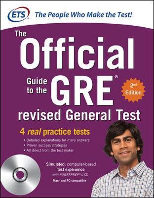 Book cover for GRE The Official Guide to the Revised General Test with CD-ROM, Second Edition