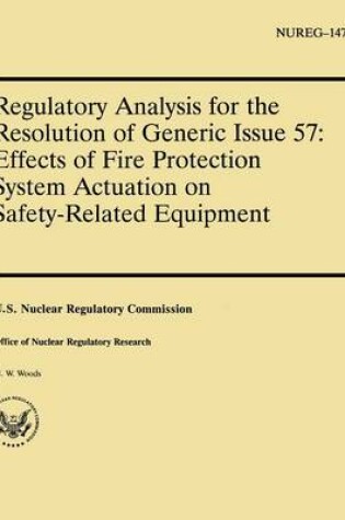 Cover of Regulatory Analysis for the Resolution of Generic Issue 57