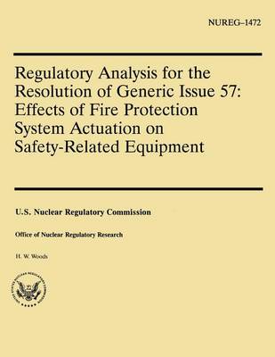 Book cover for Regulatory Analysis for the Resolution of Generic Issue 57