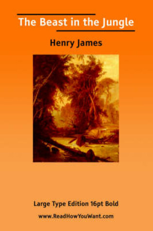 Cover of Beast in the Jungle, the (Large Print)