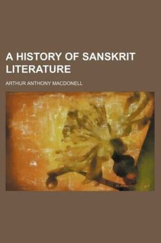 Cover of A History of Sanskrit Literature