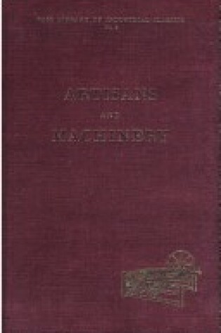 Cover of Artisans and Machinery