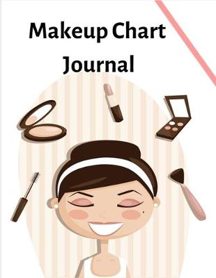 Book cover for Makeup Chart Journal