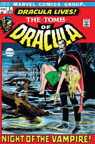 Cover of TOMB OF DRACULA OMNIBUS VOL. 1 NEAL ADAMS COVER [NEW PRINTING 2]