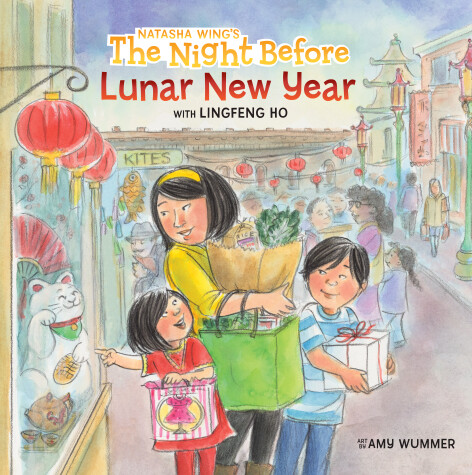 Book cover for The Night Before Lunar New Year