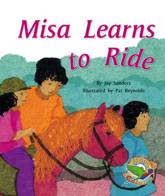 Book cover for Misa Learns to Ride