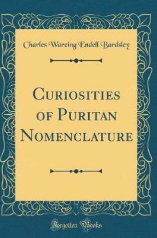 Cover of Curiosities of Puritan Nomenclature (Classic Reprint)