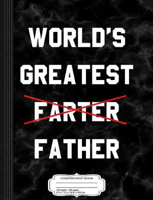 Book cover for Mens Funny Father's Day Composition Notebook