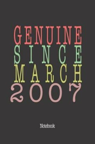 Cover of Genuine Since March 2007