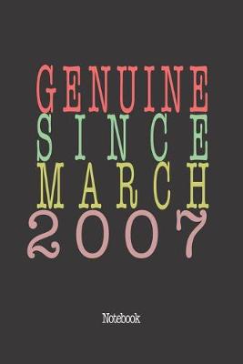 Book cover for Genuine Since March 2007