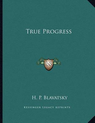 Book cover for True Progress