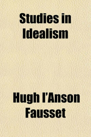 Cover of Studies in Idealism