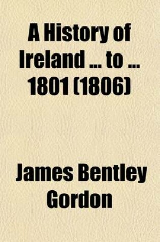 Cover of A History of Ireland to 1801