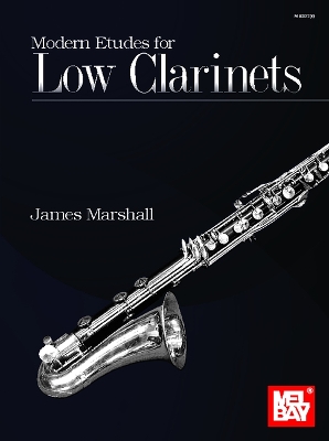 Book cover for Modern Etudes for Low Clarinets