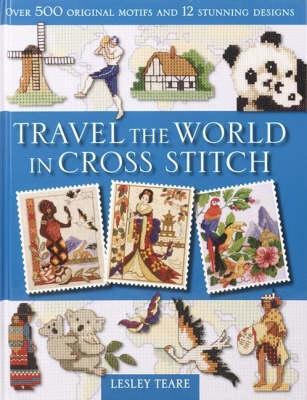 Book cover for Travel the World in Cross Stitch