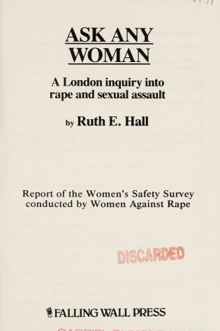 Cover of Ask Any Woman