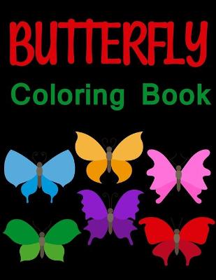 Book cover for Butterfly Coloring Book